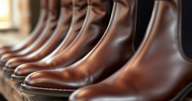 top men s leather chelsea boots