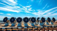 top solar emergency vent fans
