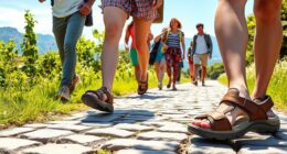 top supportive travel sandals