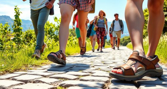 top supportive travel sandals