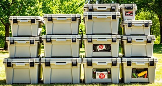 top waterproof emergency storage bins