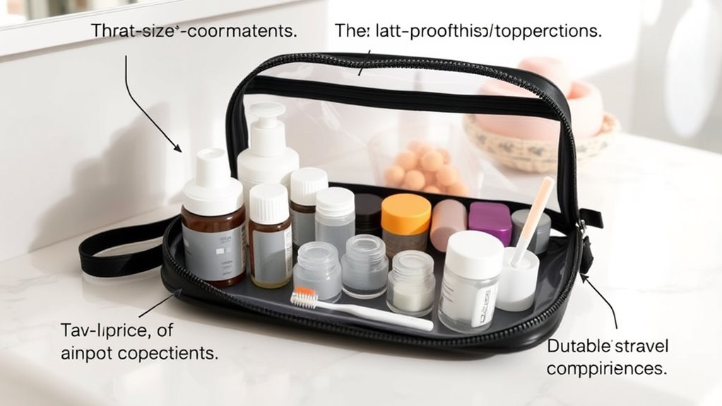 travel toiletry kit essentials