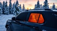 winter camping window insulation