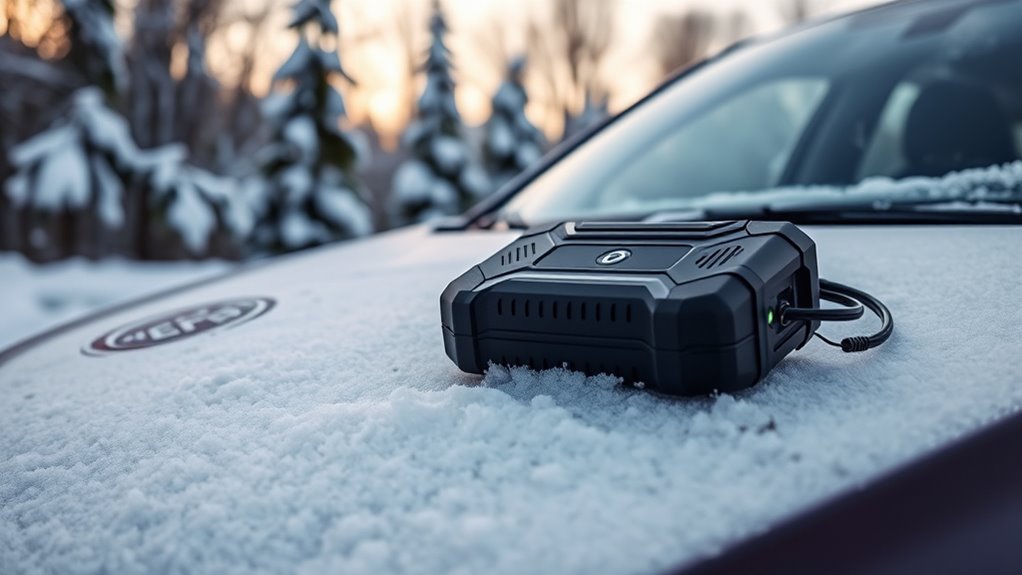winter car jump starter considerations