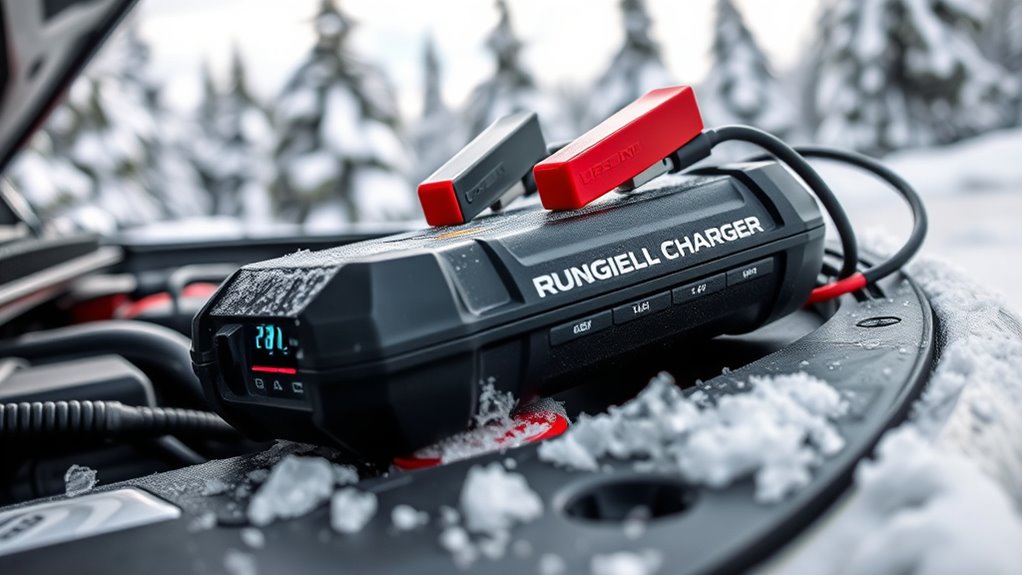 winter ready portable charger