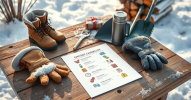 winter safety checklist printable