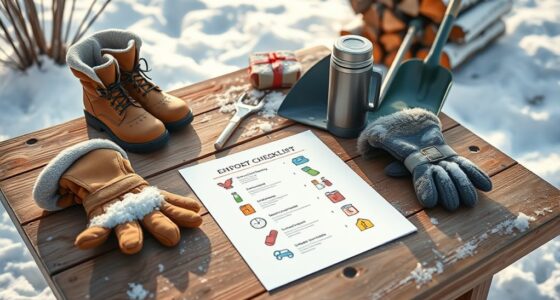 winter safety checklist printable