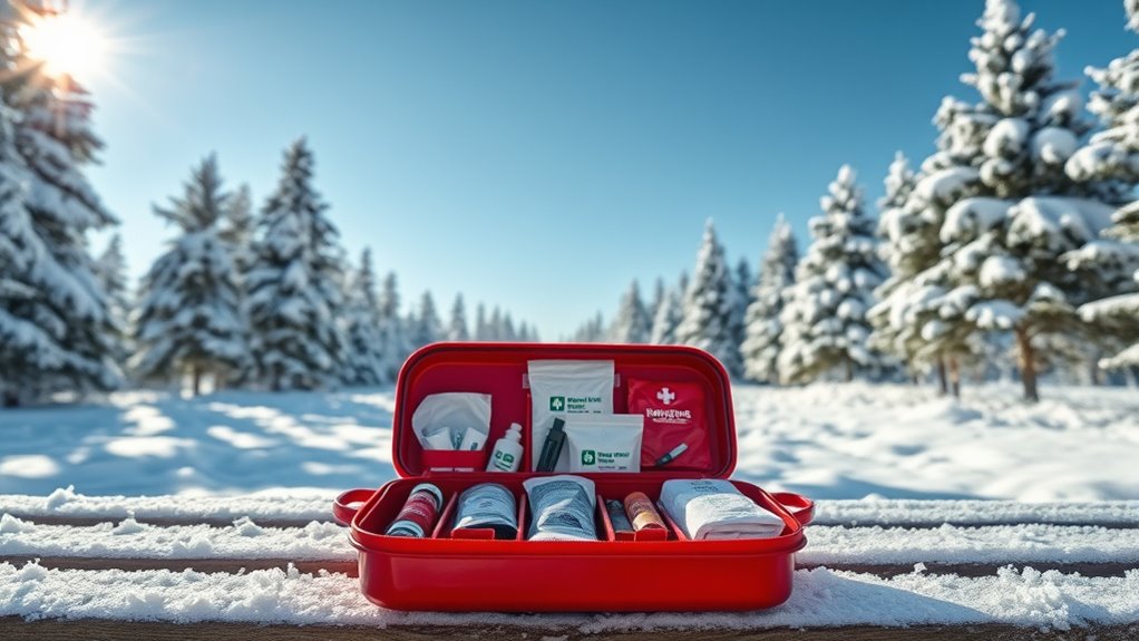 winter travel first aid essentials