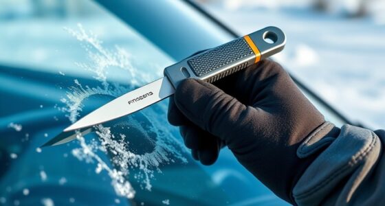 winter windshield de icers