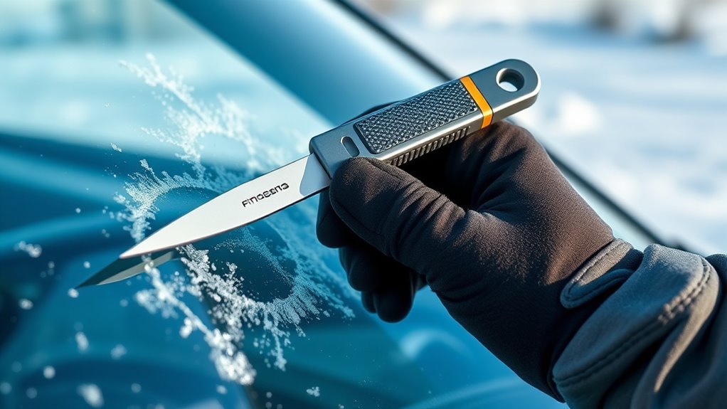 winter windshield de icers