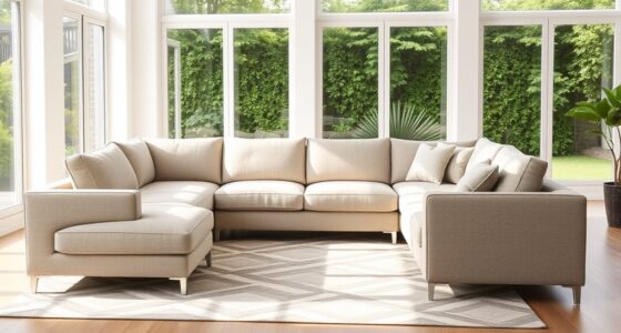 affordable stylish sectional sofas