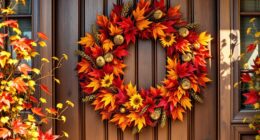 autumn door wreath ideas