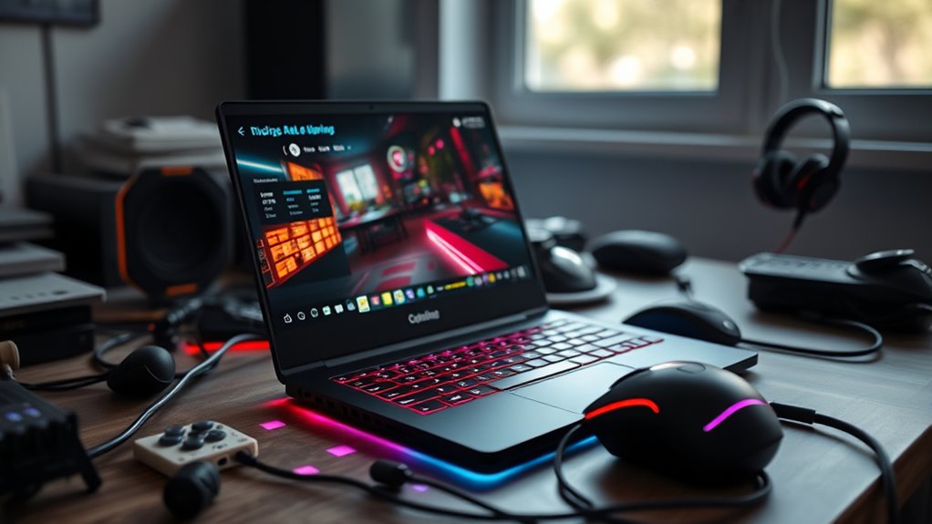 balanced gaming laptop features