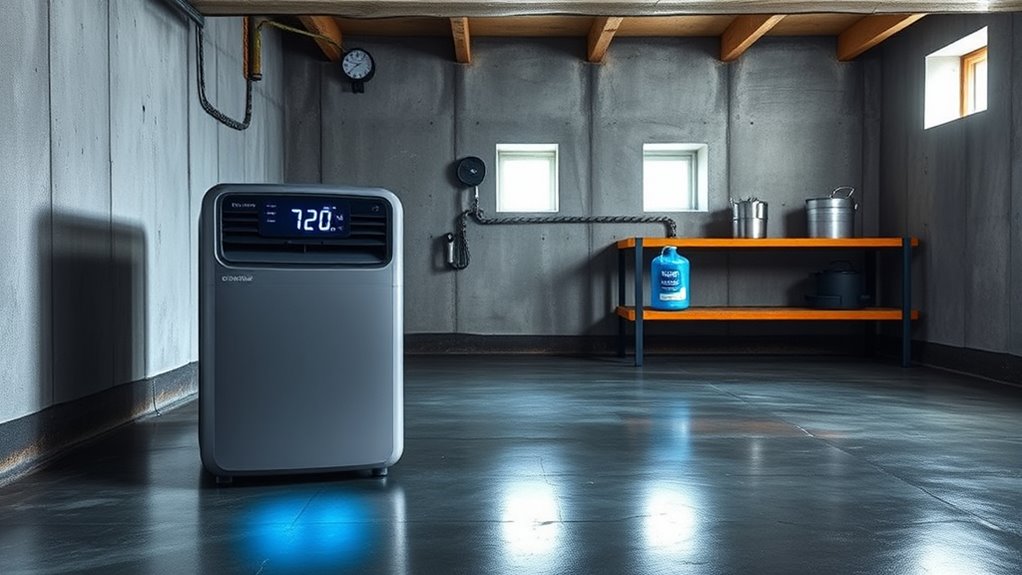 basement dehumidifier selection criteria