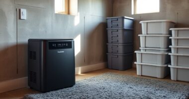 basement dehumidifiers for comfort
