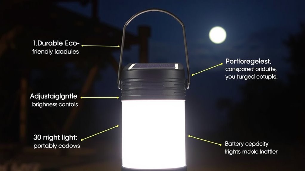 brightness power durability portability