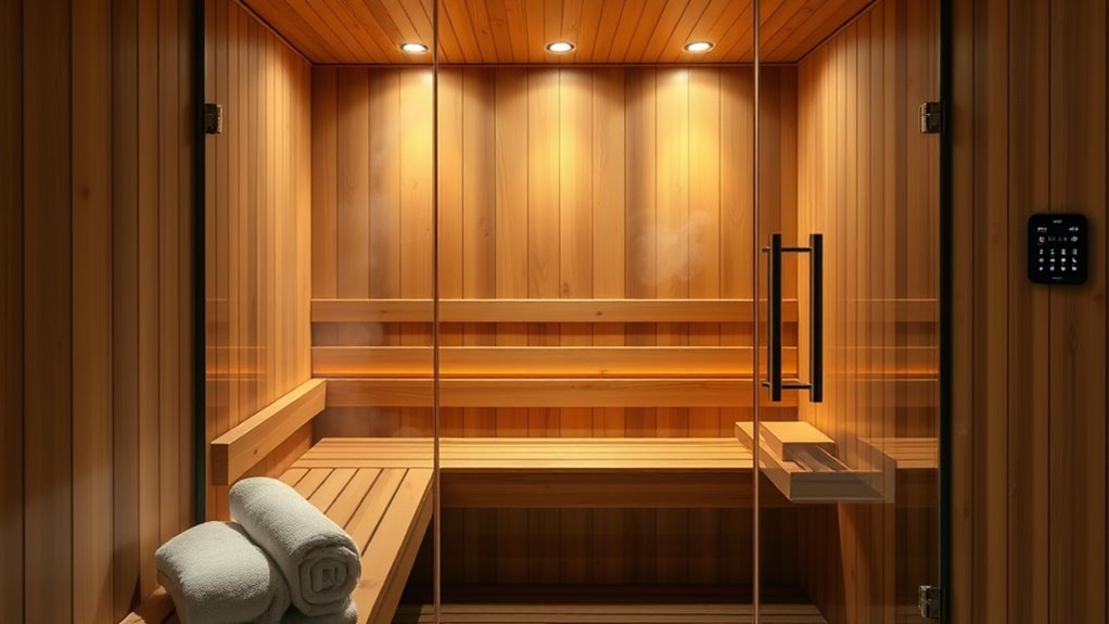 choosing compact home sauna