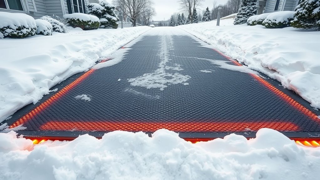 choosing effective snow melting mats