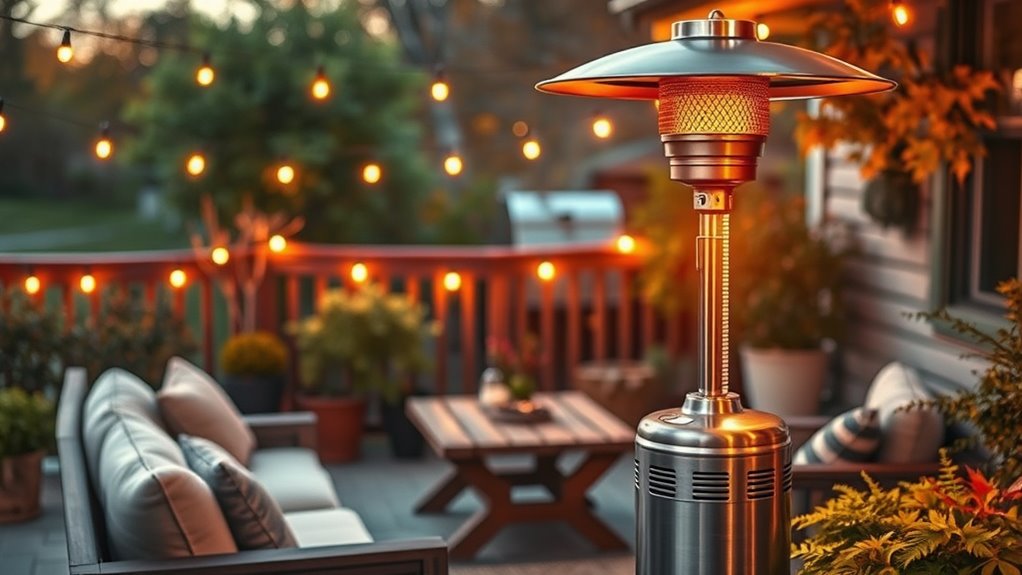 choosing safe efficient patio heaters