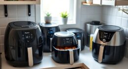 compact space saving air fryers