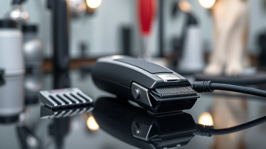dog grooming clipper features