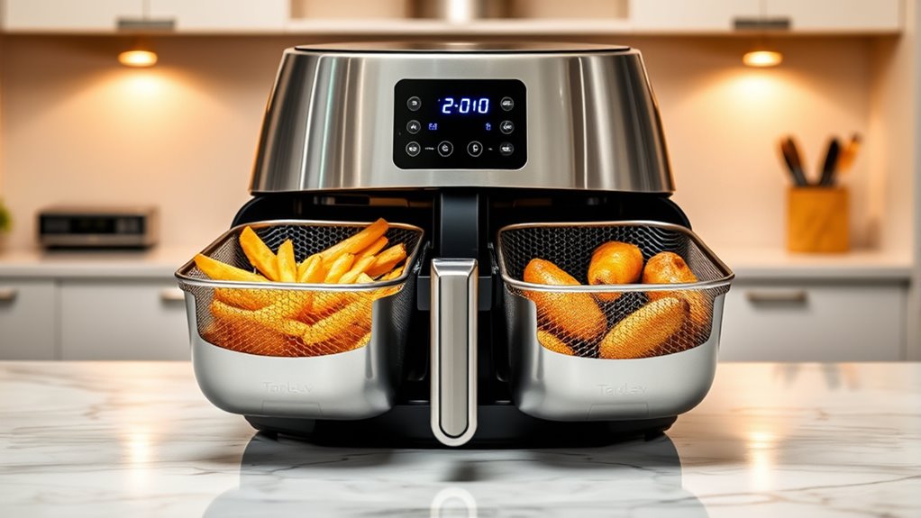 dual basket air fryer considerations