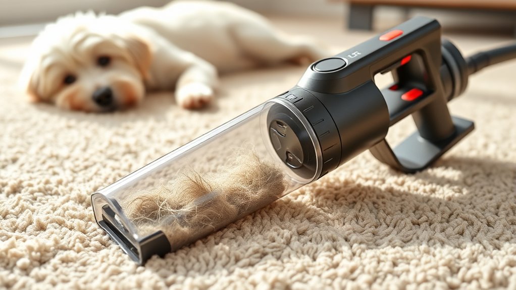 effective pet hair cleaning