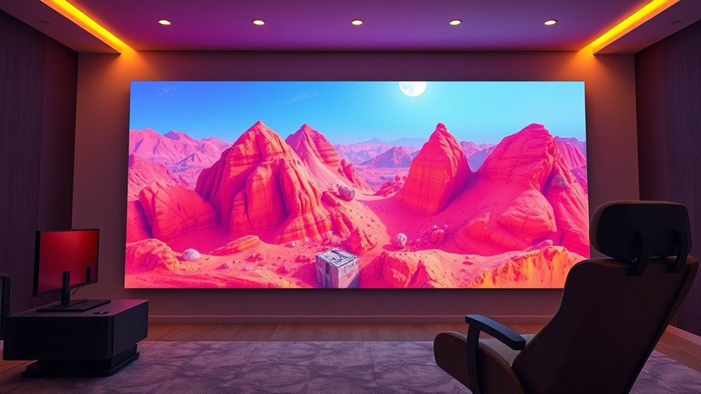 key gaming projector considerations