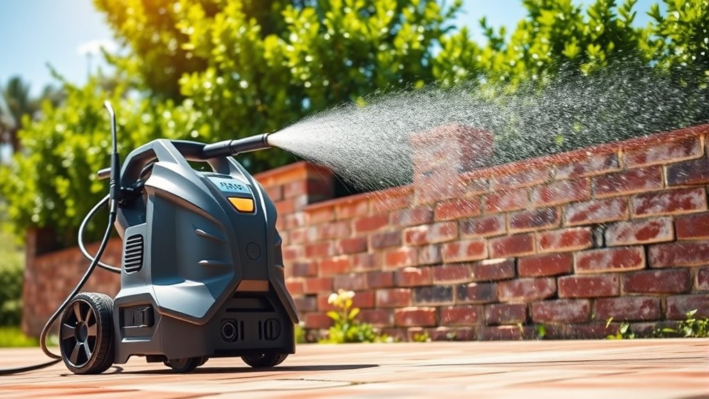 key pressure washer features