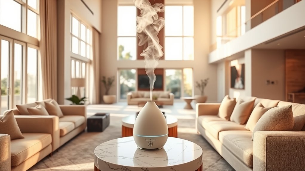 large room diffuser considerations