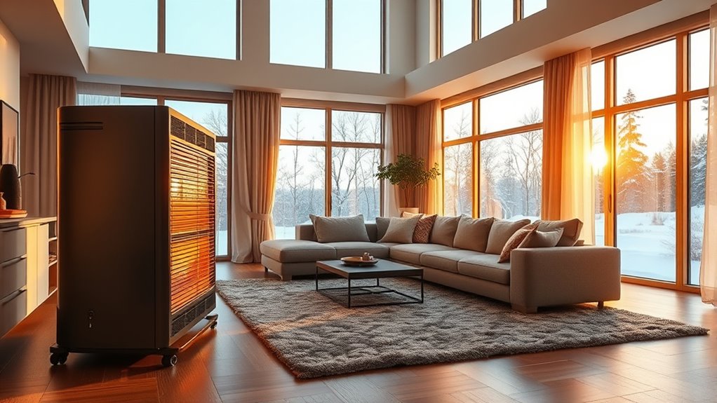 large room heating considerations