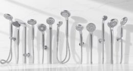luxurious handheld shower options