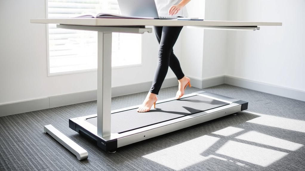 office friendly treadmill features
