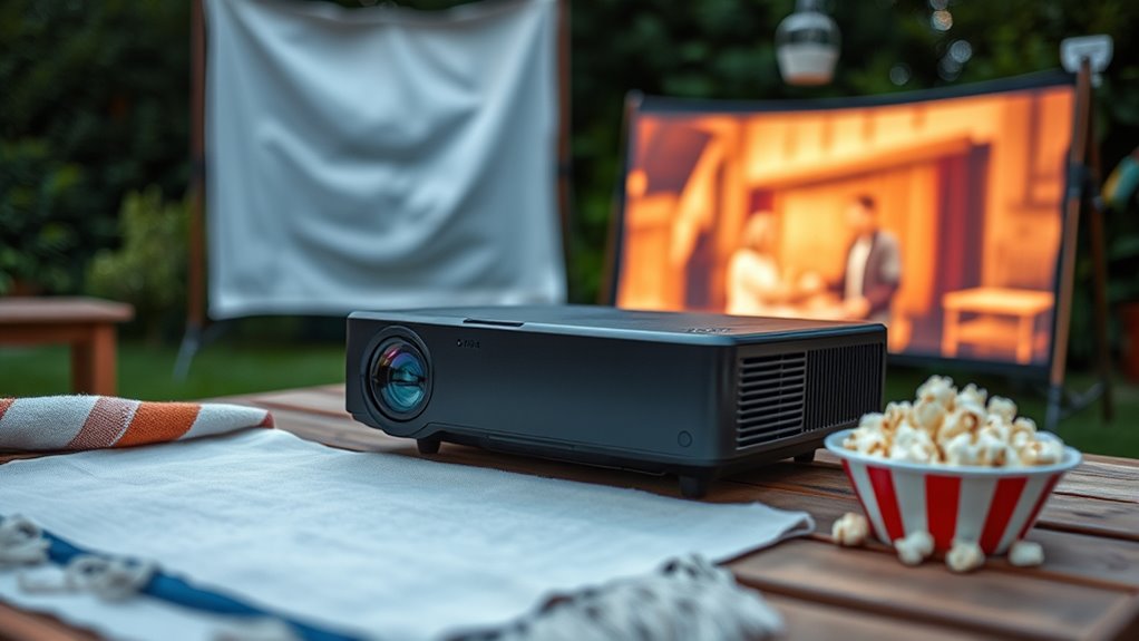 portable movie projector considerations