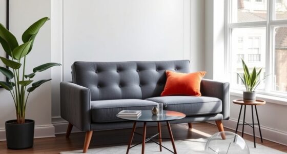 small stylish apartment sofas