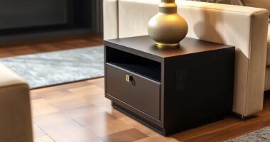 stylish charging side tables