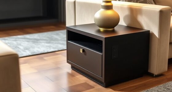 stylish charging side tables