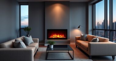 top apartment electric fireplaces