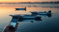 top app controlled bait boats