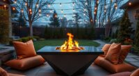 top backyard fire pits