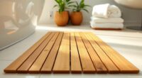 top bamboo bath mats
