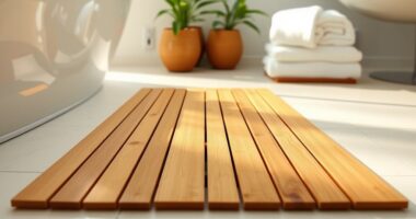 top bamboo bath mats