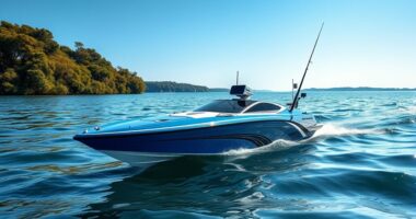 top camera equipped rc fishing boats