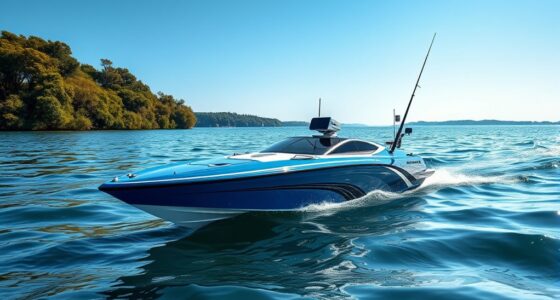 top camera equipped rc fishing boats