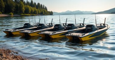 top dual battery bait boats