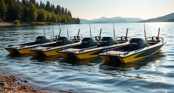 top dual battery bait boats