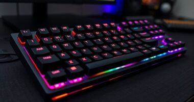 top gaming and typing keyboards