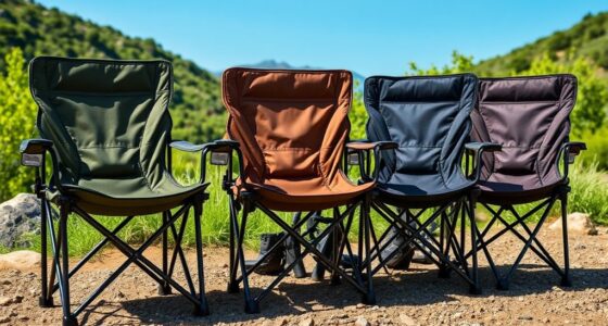 top heavy duty camping chairs