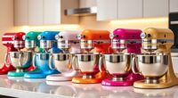 top kitchenaid mixer colors