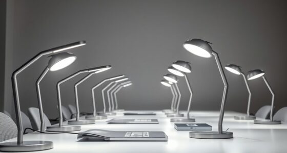 top led desk lamps